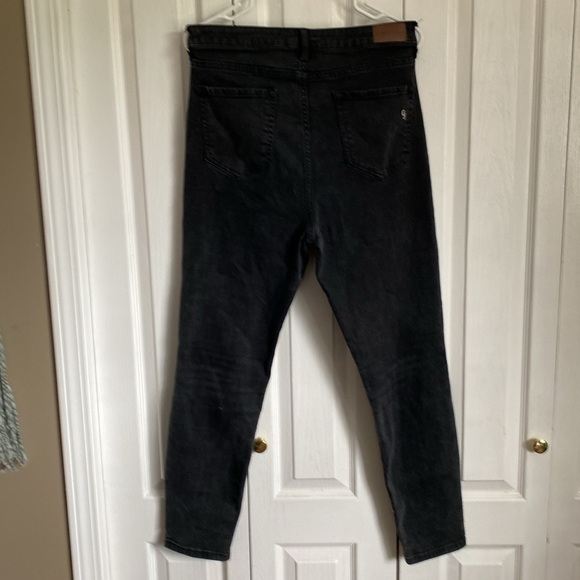 CJLA Miller black high waisted charcoal wash skinny jeans size 13 - Picture 7 of 8